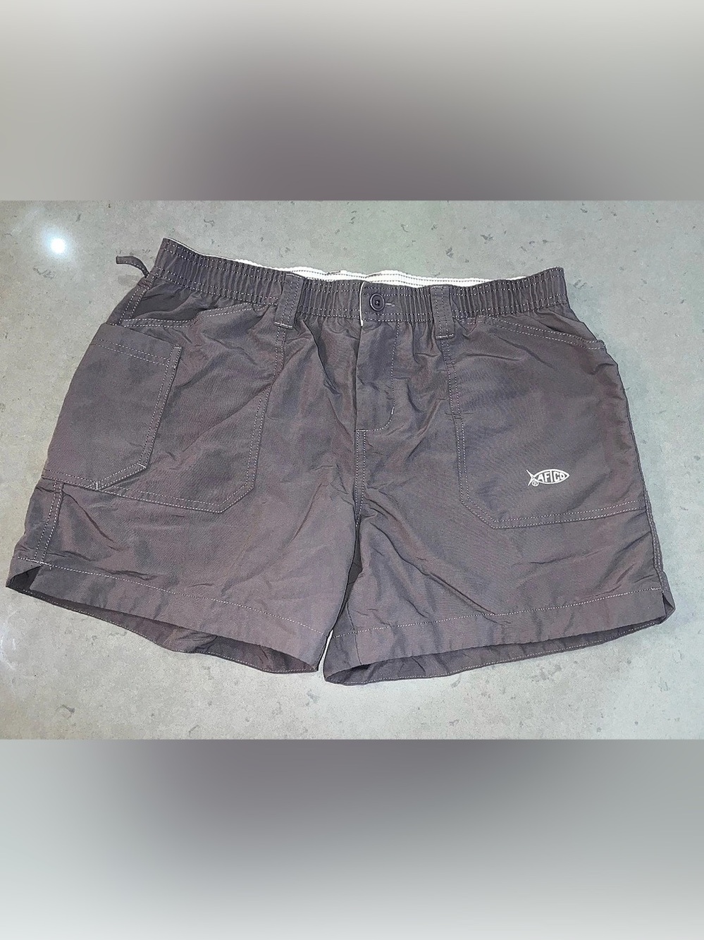 AFTCO Shorts Gray Size 8